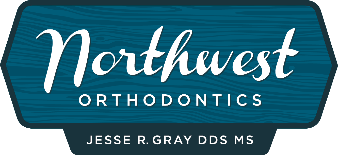 Logo 2012 Wood Transparent Background - Northwest Orthodontics Logo Jpg (1331x611), Png Download