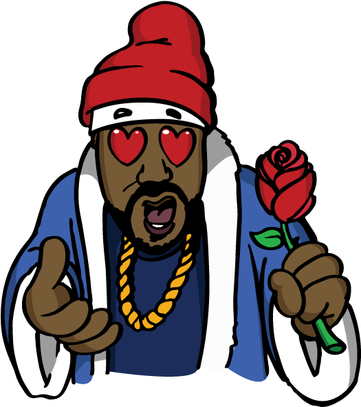 Ghostface Killah Emojis Are Now A Thing - Ghostface Killah Cartoon (600x600), Png Download