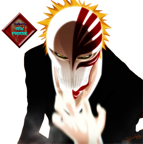 Bleach Kurosaki Ichigo Bankai Anime Figure Resin Full (597x600), Png Download