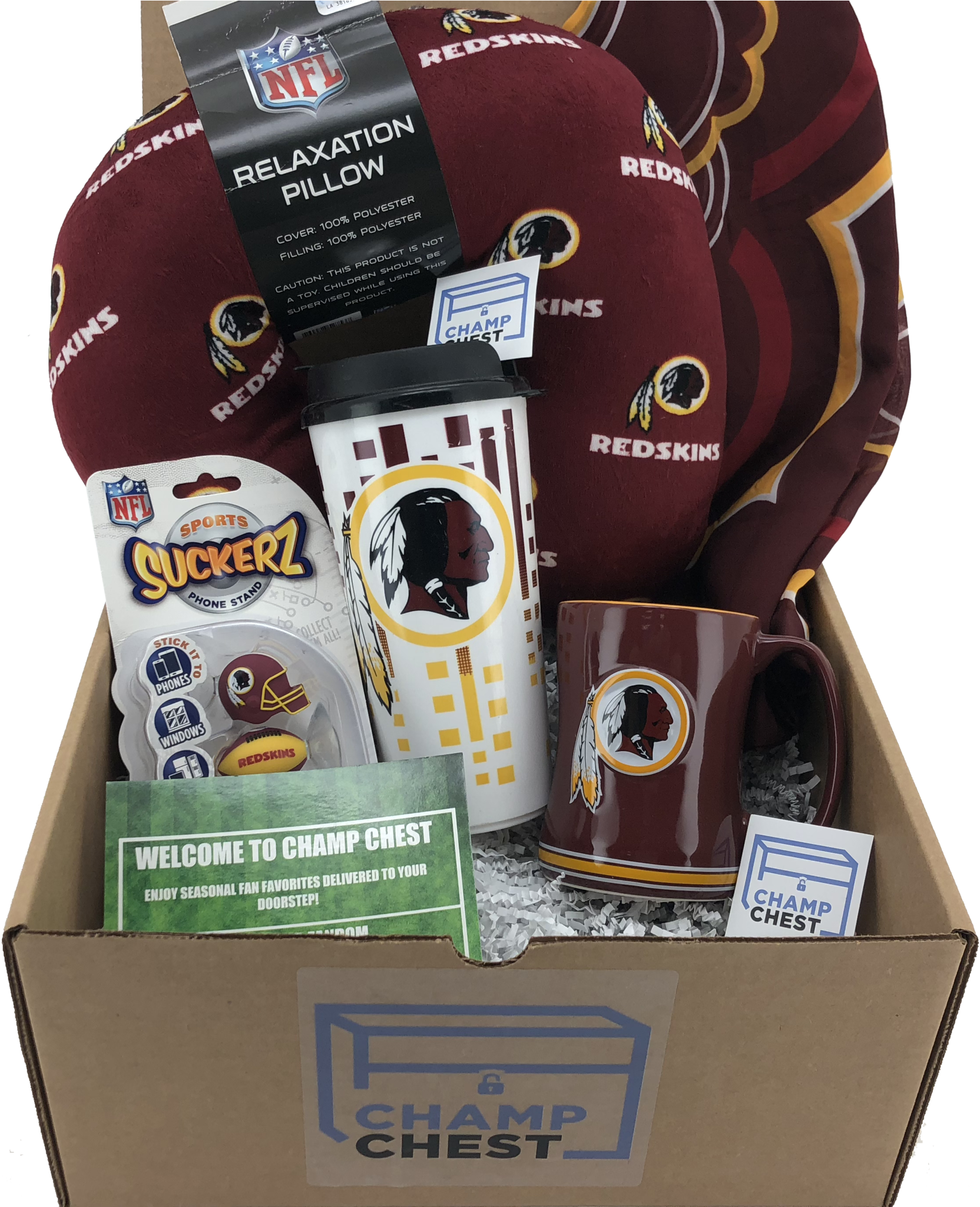 Washington Redskins Subscription Box - Subscription Box (1671x2048), Png Download