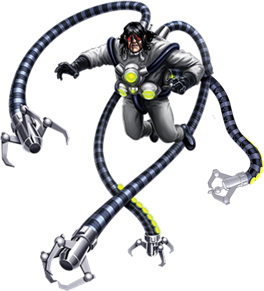 Octopus - Spiderman Doctor Octopus Png (909x1052), Png Download