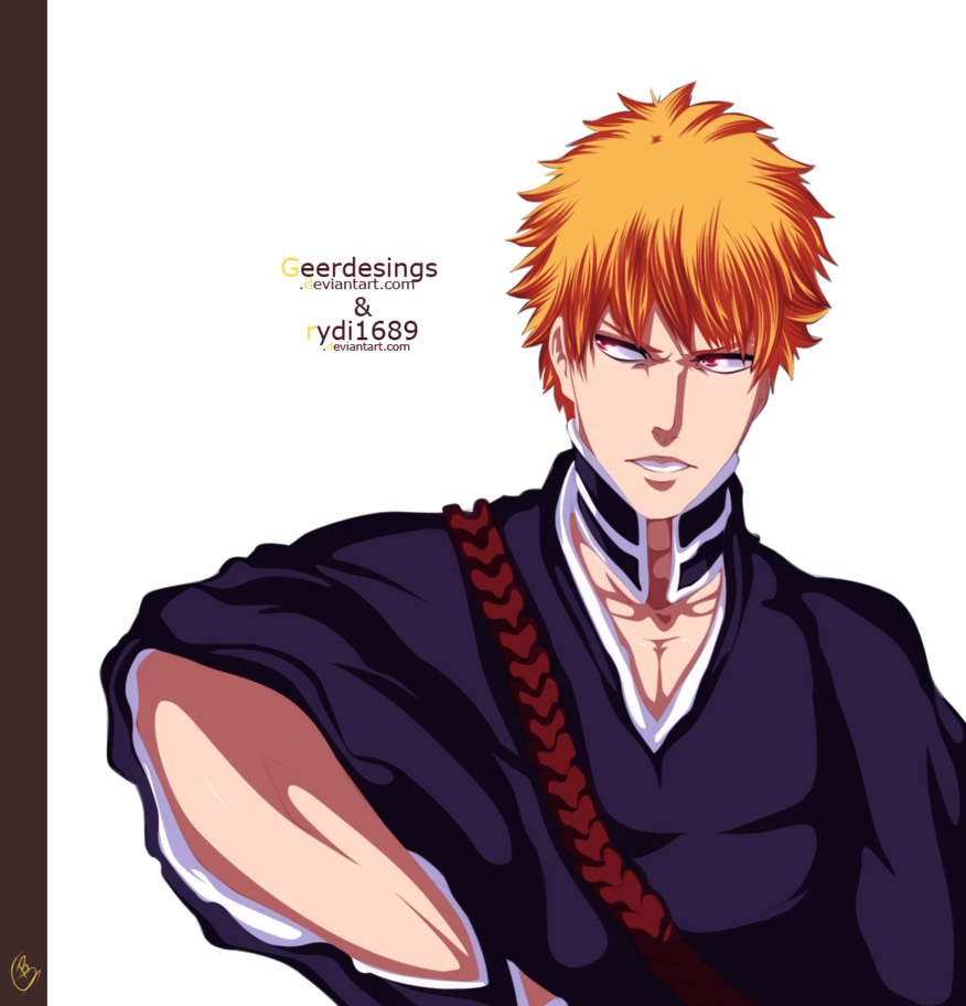 Download Bleach Ichigo New Shikai Wallpaper Ichigo Kurosaki Full Size PNG Image PNGkit