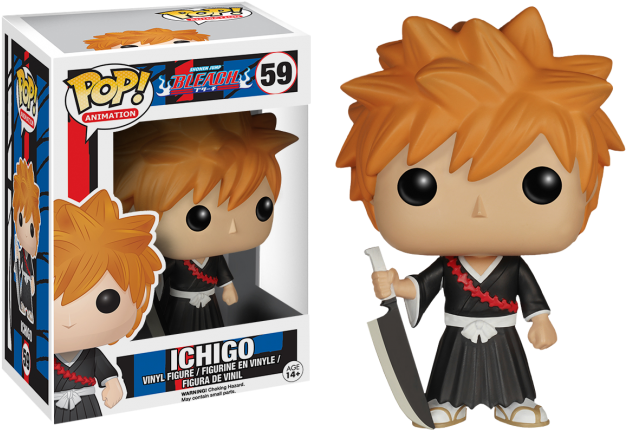 Ichigo Funko Pop (650x464), Png Download