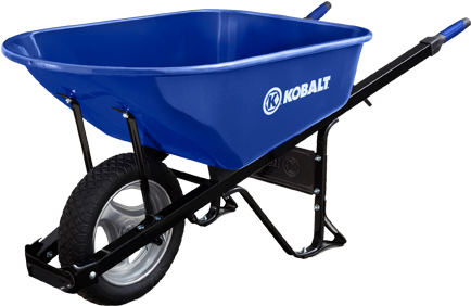 Outdoor34 - Jackson Wheelbarrow Wide Tire (500x300), Png Download