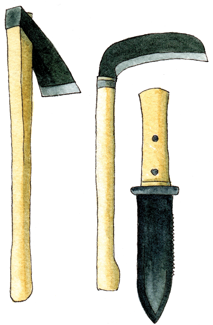 Japanese Garden Tools - Garden Tool (897x1337), Png Download