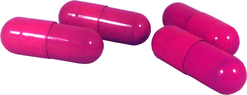 Charcocaps Capsules - Pink Pills Png (800x310), Png Download