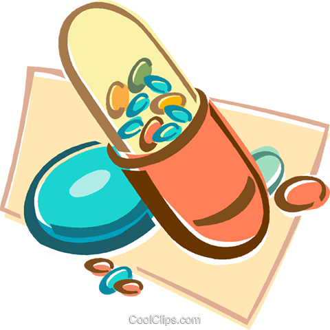 Pill, Capsule Royalty Free Vector Clip Art Illustration - Drug Abuse Prevention And Control Clipart (480x480), Png Download