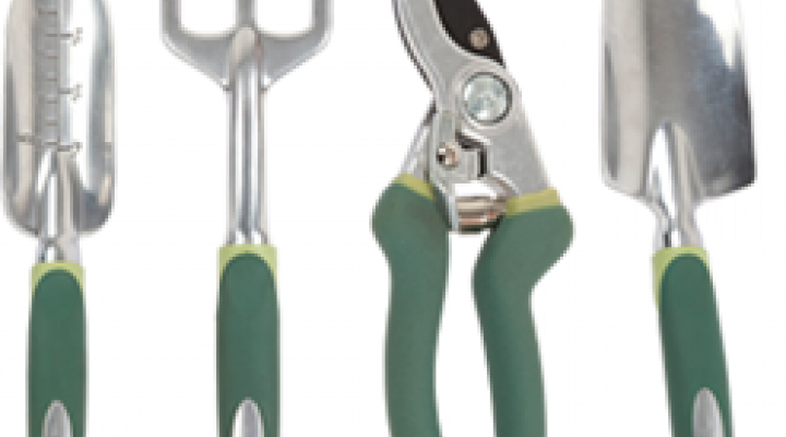 Garden Tools Set & Folding Seat - Gardening (720x400), Png Download