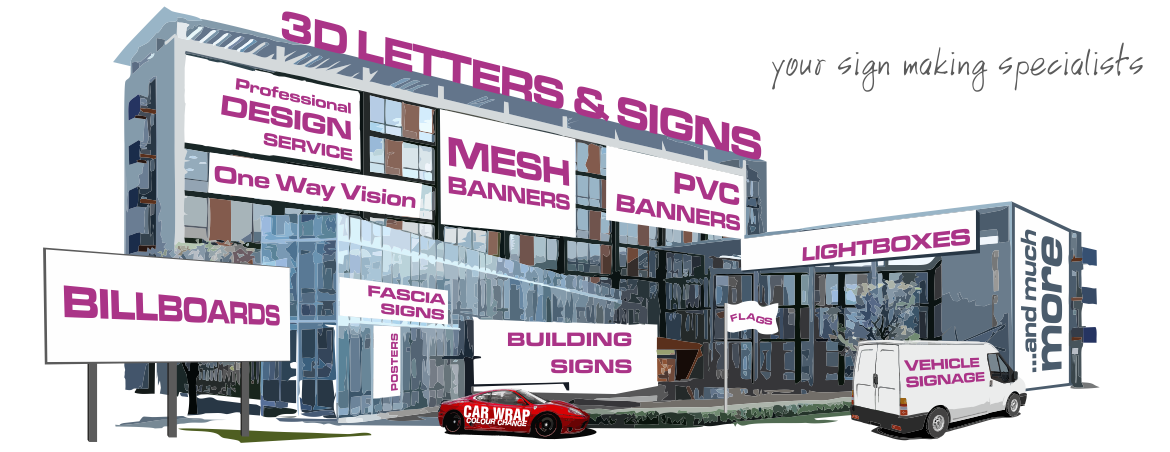 Meeting All Your Signage Requirements - Shop Sign Board Png (1170x452), Png Download