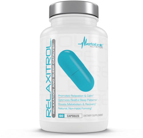 Relaxitrol Relaxitrol - Metatest Metabolic Nutrition (500x500), Png Download