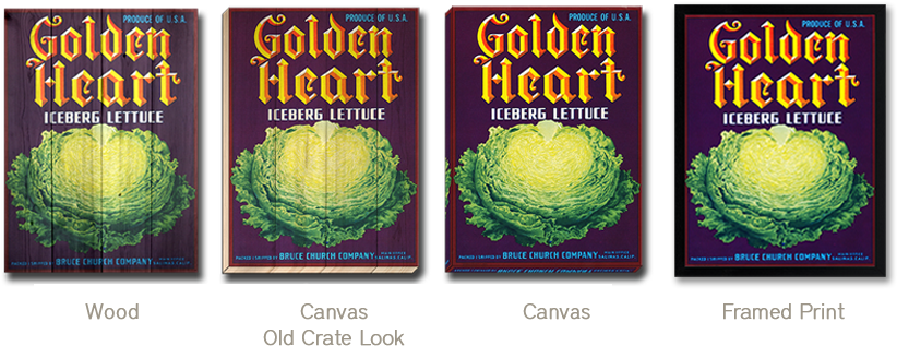 Golden Heart - Vegetable (840x380), Png Download
