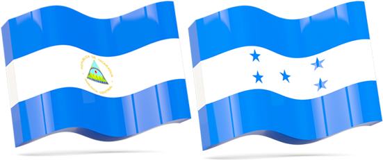 Nicaragua - Honduras - Honduras (550x275), Png Download