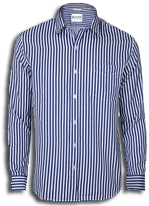 Shirt Striped Blue - Camisas Png (400x400), Png Download