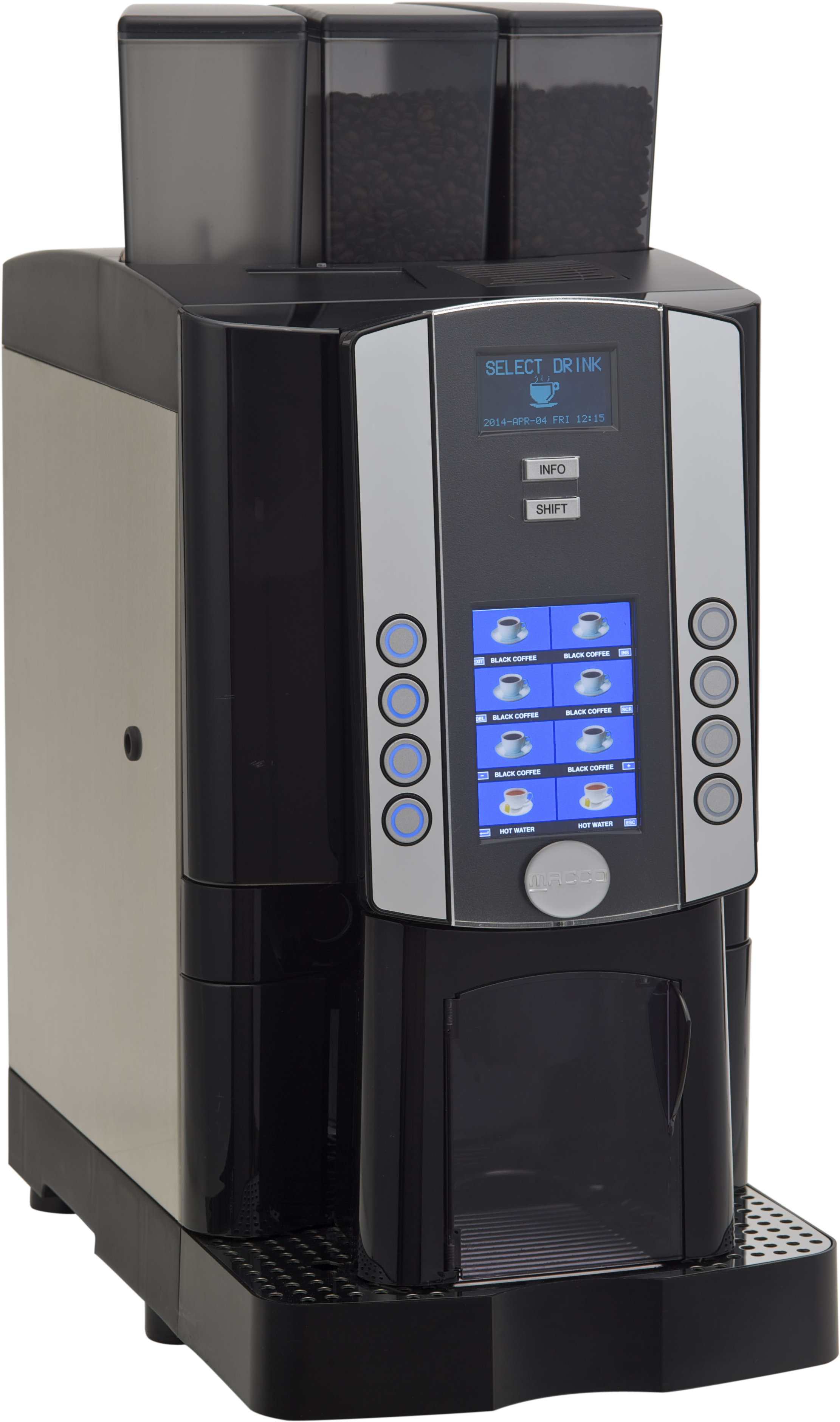 Fully Automatic Coffee Machine Mx 3 Fresh Brew Type - Coffee Cup (2832x4256), Png Download