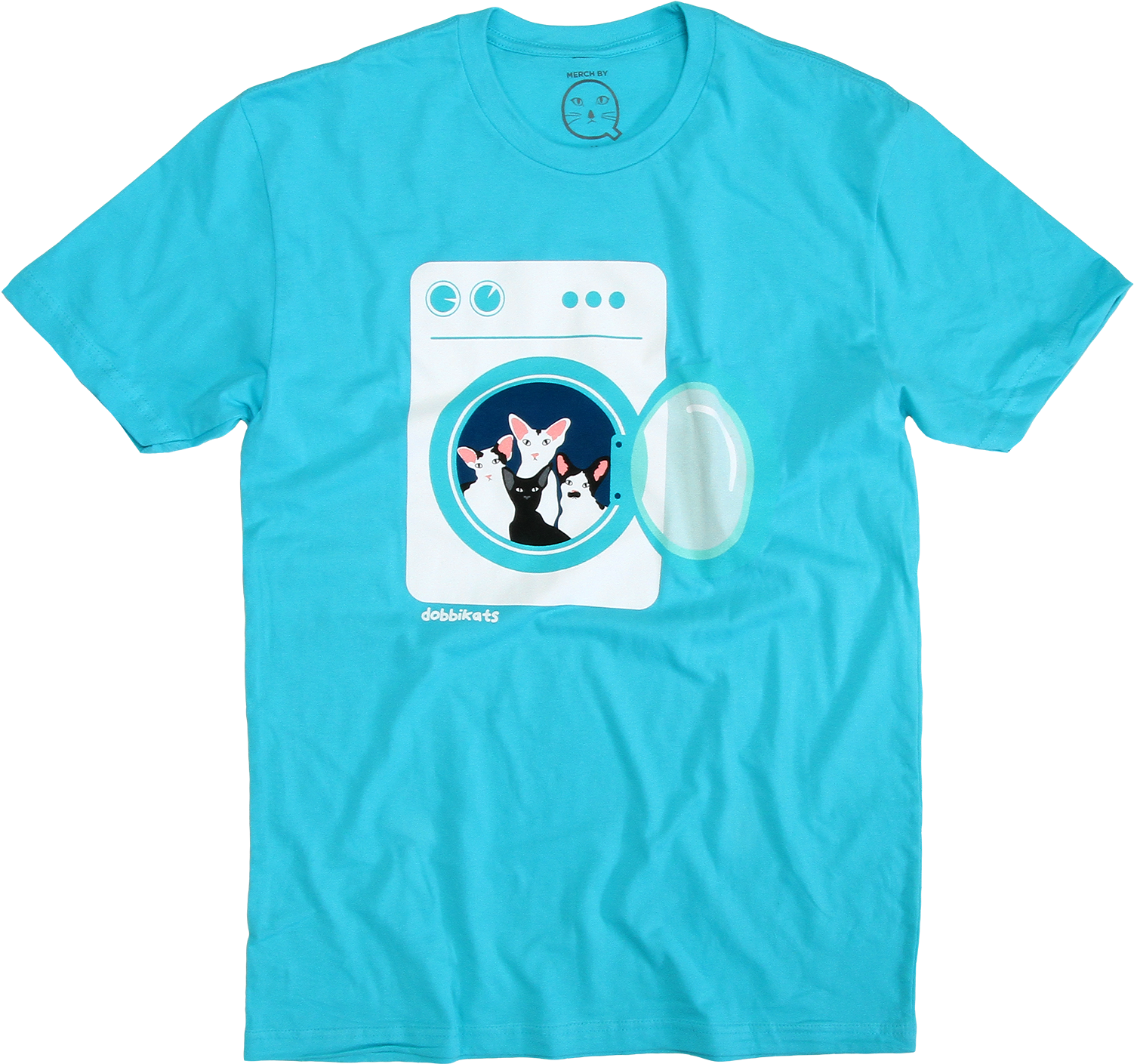 Laundry On Blue T-shirt - Consider Me Dead T Shirts (1600x1600), Png Download