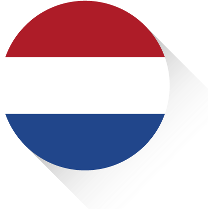 Sorry - Dutch Flag In A Circle (500x500), Png Download