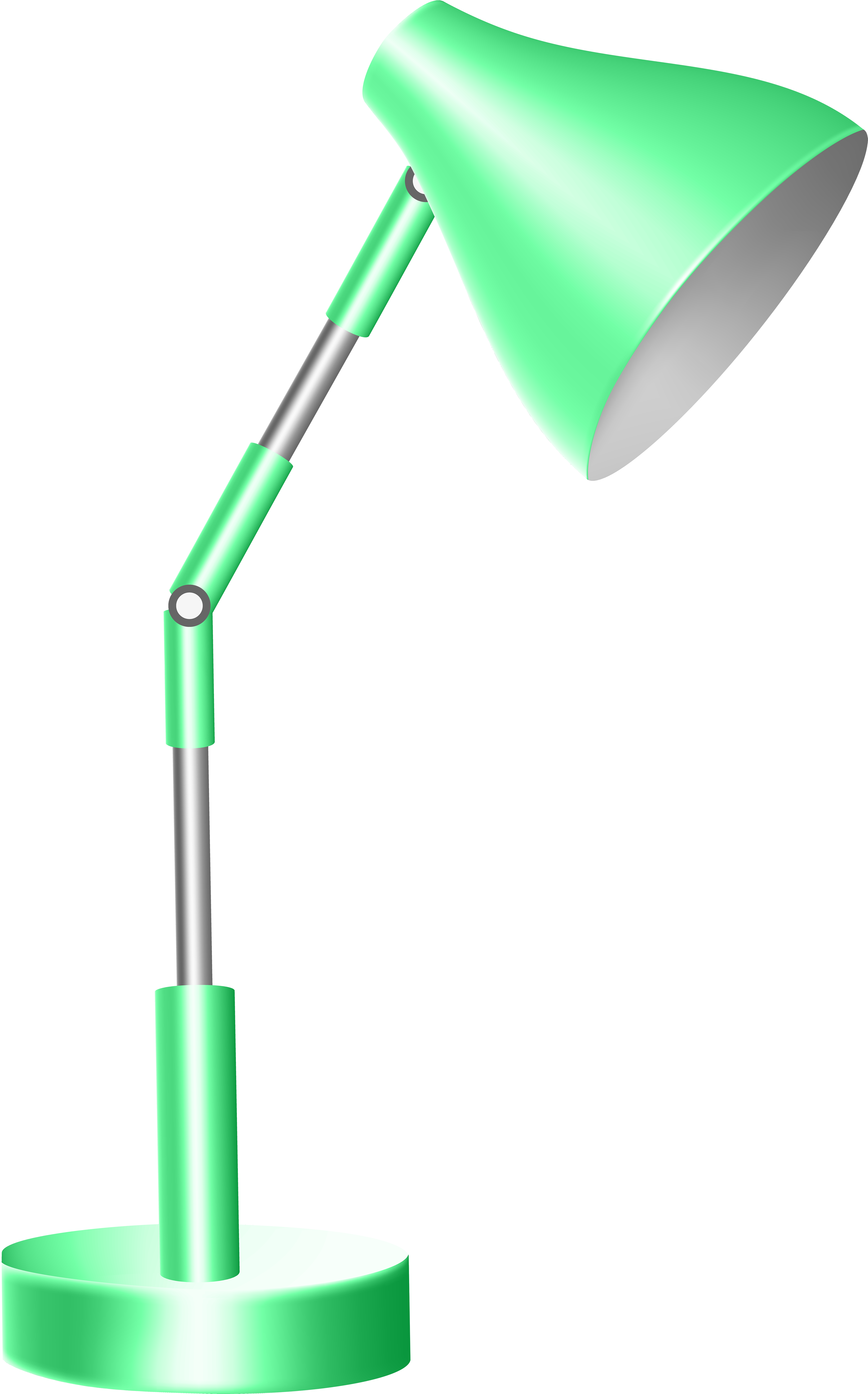 Green Desk Lamp Png Clip Art - Clip Art (3735x6000), Png Download
