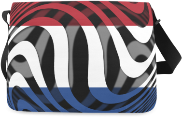 The Flag Of Netherlands Messenger Bag - Netherlands (500x500), Png Download