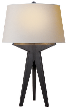 Russell Modern Tripod Table Lamp - Electric Light (350x350), Png Download