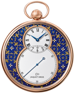 The Pocket Watch Paillonnée - Jaquet Droz The Pocket Watch Grande Seconde 50mm J080033003 (300x420), Png Download