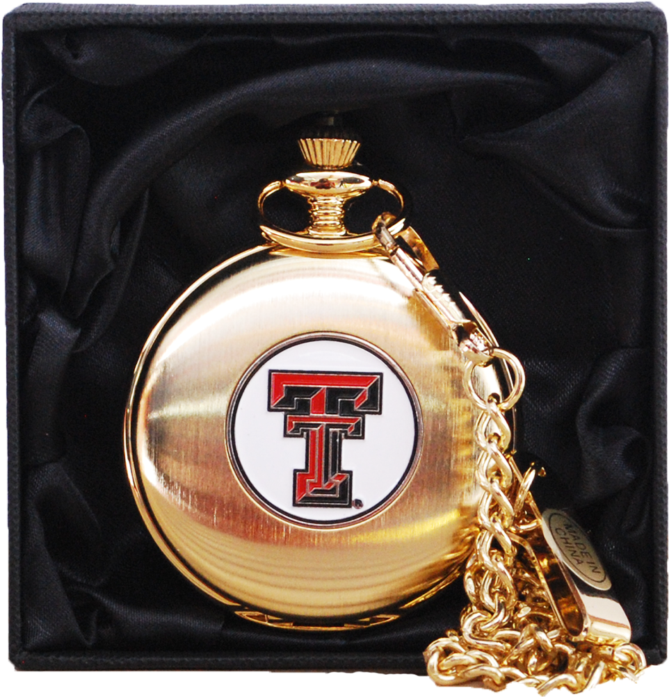 Pocket Watch - Suntime Ncaa Men's Texas Tech Red Raiders Pocket Watch (1200x1200), Png Download