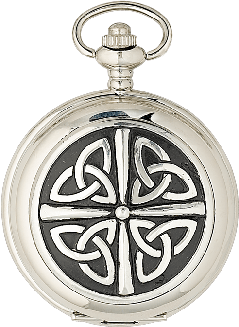 Celtic Pocket Watch Sgian Dubh (600x1000), Png Download
