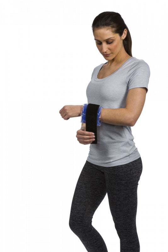 Therapearl Ankle/wrist Wrap On Wrist - Ankle Brace (800x800), Png Download