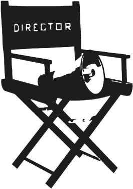 Silla Director Cine - Director Chair (400x400), Png Download