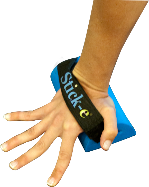 Stick-e Knee And Wrist Saver (blue) (580x724), Png Download