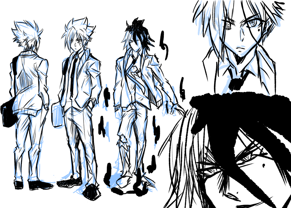 Kamis- Character Hisoka Hyoshi - Illustration (1000x707), Png Download