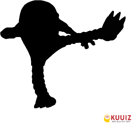 Hitmonlee - Pokemon Silhouettes Hitmonlee (475x475), Png Download