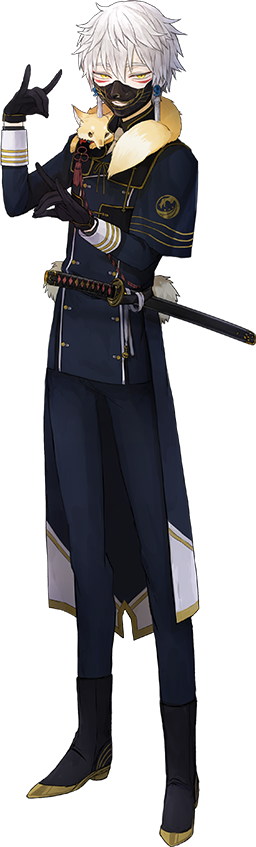 Hisoka1 - Touken Ranbu Nakigitsune Cosplay (256x847), Png Download