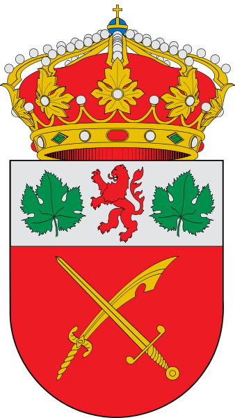 Alcudiam - Escudo De Monforte De Lemos (338x599), Png Download