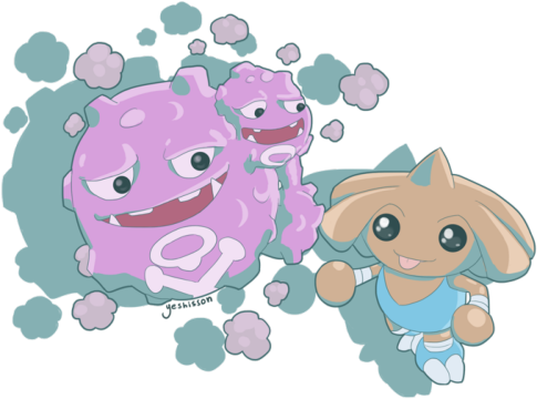 Hitmonlee Gijinka Download - Download (500x389), Png Download