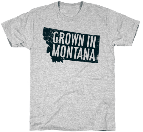 Grown In Montana Mens T-shirt - I'm As Cute As A Cat Out T-shirt: Funny T-shirt From (484x484), Png Download