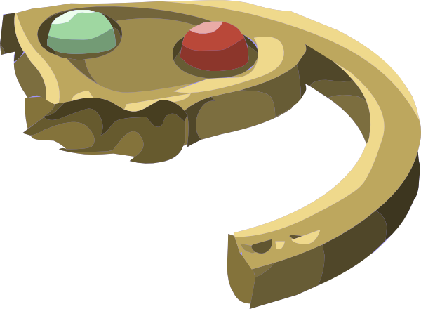 This Free Clipart Png Design Of Artifact Magical Pendant - Clip Art (600x440), Png Download