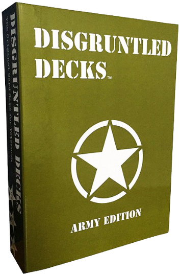 Loading Zoom - Disgruntled Decks - The Original Military Party Card (600x600), Png Download