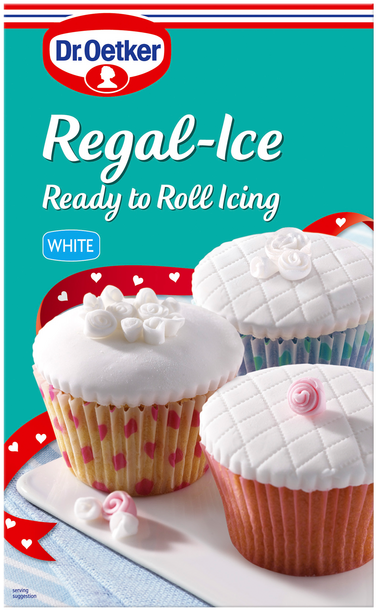 Oetker Regal Ice Ready To Roll White Icing Is Made - Dr Oetker Ready To Roll Icing (636x636), Png Download