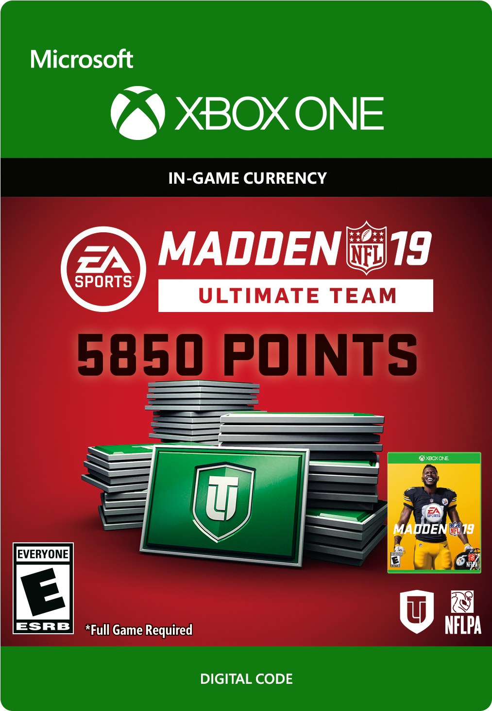 Madden Nfl - Fifa 18 4600 Points Xbox One (1180x1650), Png Download