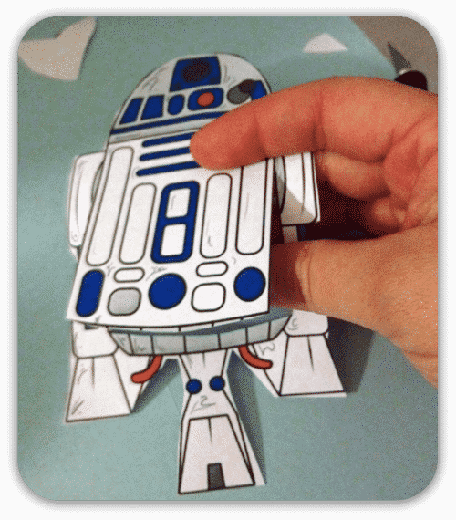 Chest Plate Or If You Can Another Character It Can - R2-d2 (500x570), Png Download