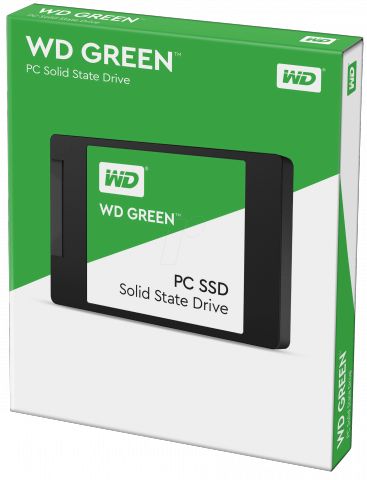 Western Digital Green Wds120g1g0a 120gb Internal Ssd - Wd Green Ssd 120gb (367x480), Png Download