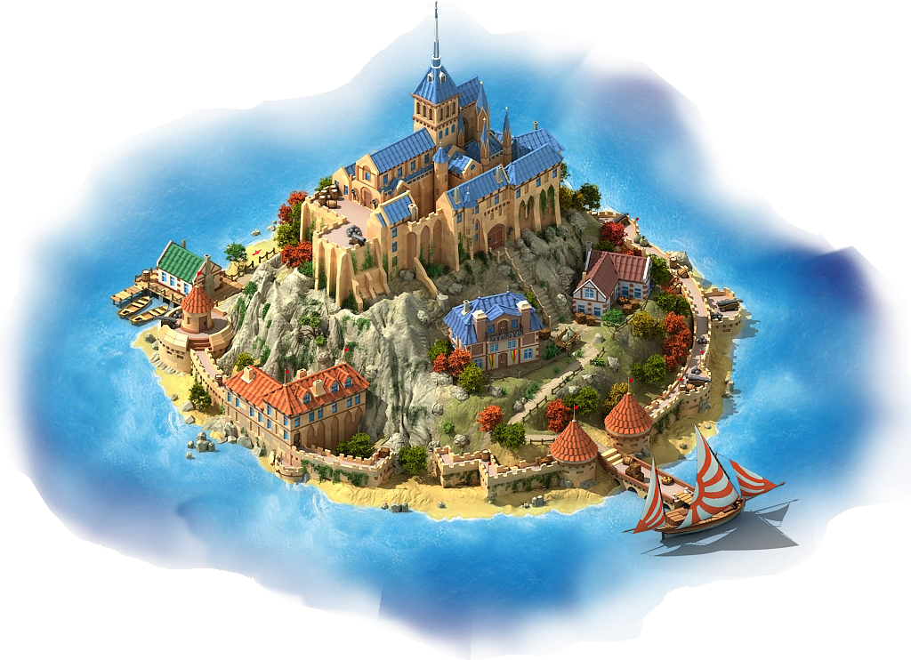 Sea Fort - Fort (1024x742), Png Download