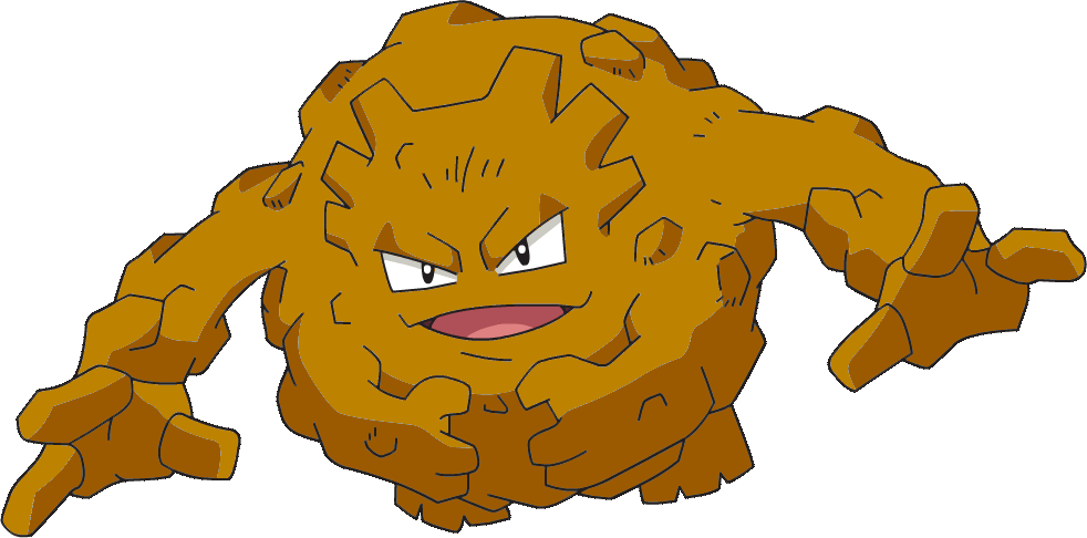 075 Graveler Ag Shiny - Pokemon Graveler (982x486), Png Download