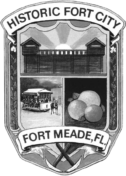 Seal Of Fort Meade, Florida - Fort Meade (435x606), Png Download