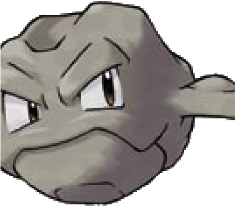 Click To Edit - Pokemon Geodude (480x480), Png Download