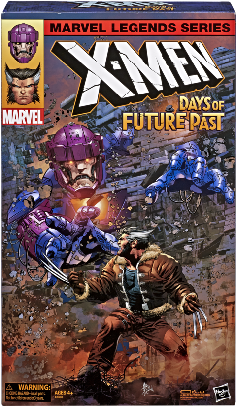 Daniel Pickett - Marvel Legends Sentinel And Wolverine Days Of Future (900x900), Png Download