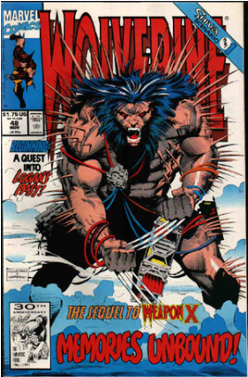 Купете Comics 1992-01 Wolverine - Wolverine Comic Weapon X (425x425), Png Download