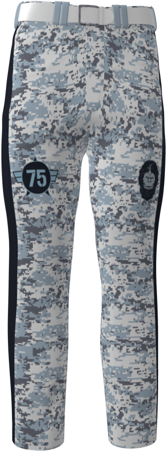 Angry Yeti Baseball/softball Slide Pants - Pajamas (1080x1080), Png Download