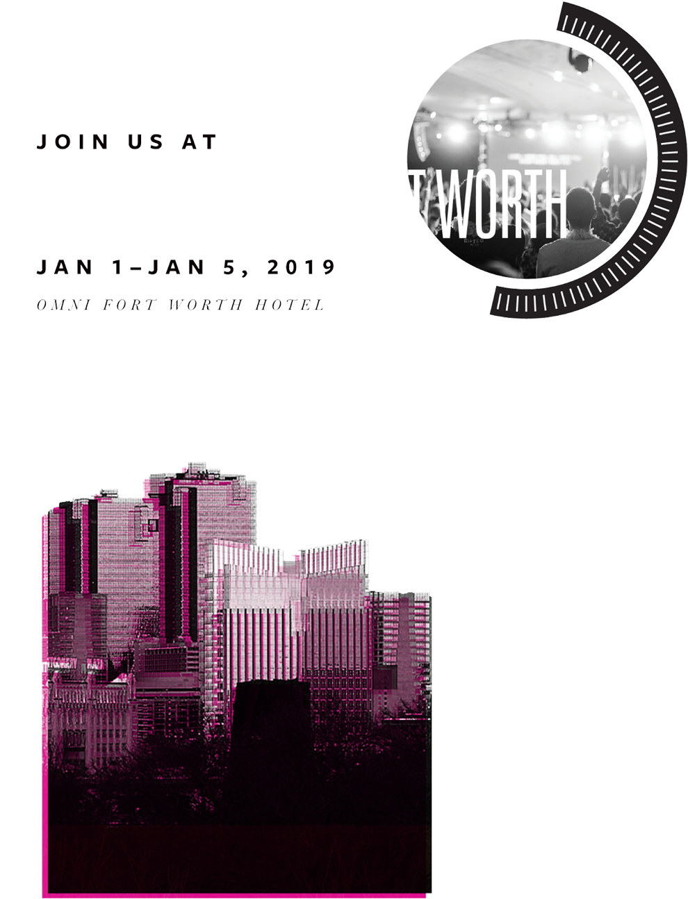 Fort Worth Image - Winter Conference 2018 (1000x1319), Png Download