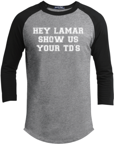 Hey Lamar Show Us Your Td's Louisville Shirt - Bravo Medical Magnet High School Knights Colorblock (480x480), Png Download